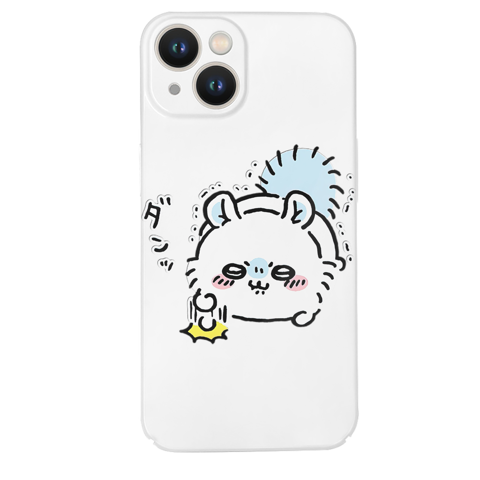 （画像用） ちいかわ モモンガ Chii-kawa Momonga 【iPhone 14シリーズ対応】ハードケース